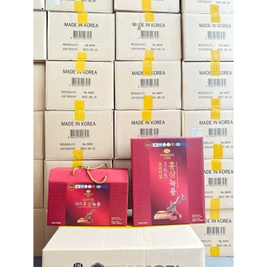 Nước Hồng Sâm Nhung Hươu Linh Chi 365 Hankwanjang 70ml x20 - Bổ sức khỏe, tăng đề kháng, 449.000₫