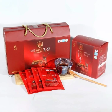 Nước Hồng Sâm Nhung Hươu Linh Chi 365 Hankwanjang 70ml x20 - Bổ sức khỏe, tăng đề kháng, 449.000₫