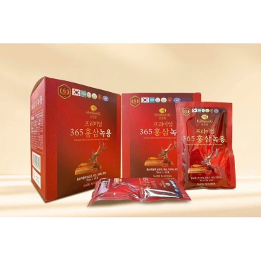 Nước Hồng Sâm Nhung Hươu Linh Chi 365 Hankwanjang 70ml x20 - Bổ sức khỏe, tăng đề kháng, 449.000₫ 9 Nước Hồng Sâm Nhung Hươu Linh Chi 365 Hankwanjang 70ml x20 - Bổ sức khỏe, tăng đề kháng, 449.000₫ 9