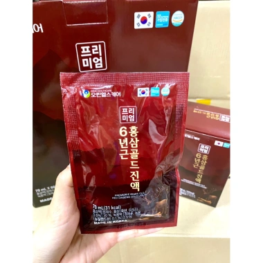 Nước hồng sâm nhung hươu linh chi Hàn Quốc 60 gói 70ml - Giá 650k, chính hãng 4 Nước hồng sâm nhung hươu linh chi Hàn Quốc 60 gói 70ml - Giá 650k, chính hãng 4