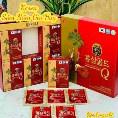 Nước Hồng Sâm Nhung Hươu Linh Chi Q Plus Hàn Quốc 30 gói 50ml - Giá chỉ 299.000đ, giảm 22% 3