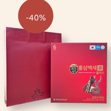Nước Hồng Sâm Nhung Hươu Linh Chi Q Plus Hàn Quốc 30 gói 50ml - Giá chỉ 299.000đ, giảm 22% 5