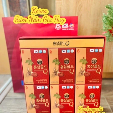 Nước Hồng Sâm Nhung Hươu Linh Chi Q Plus Hàn Quốc 30 gói 50ml - Giá chỉ 299.000đ, giảm 22% 9
