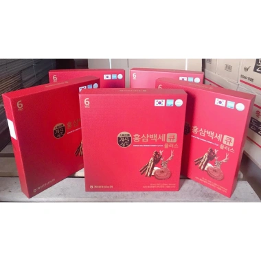 Nước Hồng Sâm Nhung Hươu Linh Chi Q Plus Nonghuyp Hàn Quốc 30 gói 50ml Giảm giá 299.000 VND