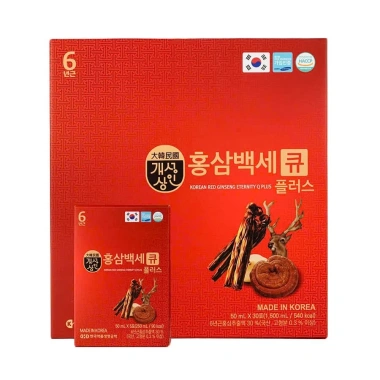 Nước Hồng Sâm Nhung Hươu Linh Chi Q Plus Nonghuyp Hàn Quốc 30 gói 50ml Giảm giá 299.000 VND