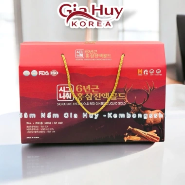 Nước Hồng Sâm Nhung Hươu NONGHUYP Hàn Quốc 20 gói Giá 269k Tăng đề kháng