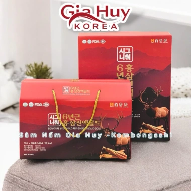 Nước Hồng Sâm Nhung Hươu NONGHUYP Hàn Quốc 20 gói Giá 269k Tăng đề kháng