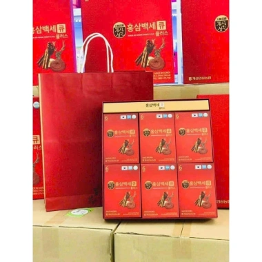 Nước Hồng Sâm Nhung Hươu Q Plus NongHyup Hàn Quốc 30 gói 50ml Giá ưu đãi 295k