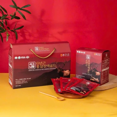 Nước Hồng Sâm Nhung Hươu Signature 6 Years 20 gói 70ml cải thiện sức khỏe giảm giá 239k