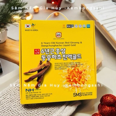 Nước Hồng Sâm Núi Đông Trùng Hạ Thảo Ginseng Cultured - Giá 329.000, Tăng Cường Sinh Lực