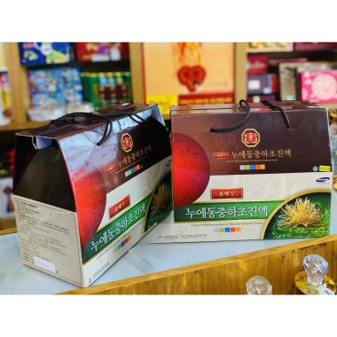 Nước Hồng Sâm Núi Đông Trùng Hạ Thảo Ginseng Cultured - Giá 329.000, Tăng Cường Sinh Lực