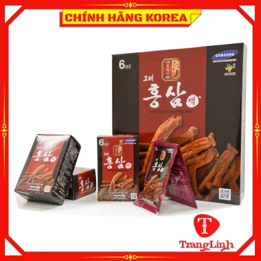 Nước hồng sâm Pocheon Hàn Quốc 30 gói - Korea Red Ginseng Drink, giảm giá 509.000₫ - tranglinhkorea