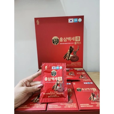 Nước hồng sâm Q PLUS 30g Nhung hươu Linh chi giảm căng thẳng, tăng trí nhớ, 420.000 VND