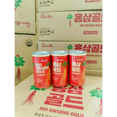 Nước Hồng Sâm Queen Bin Hàn Quốc 30 lon 175ml - Giá chỉ 267.000đ, tăng sức khỏe, giảm mệt mỏi