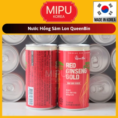 Nước Hồng Sâm QueenBin Hàn Quốc 30 Lon 175ml - Giảm Giá 315k, Tăng Sức Đề Kháng 4