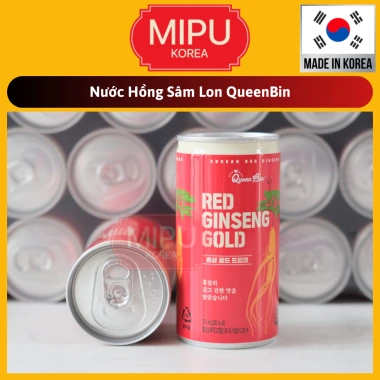 Nước Hồng Sâm QueenBin Hàn Quốc 30 Lon 175ml - Giảm Giá 315k, Tăng Sức Đề Kháng 5
