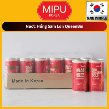 Nước Hồng Sâm QueenBin Hàn Quốc 30 Lon 175ml - Giảm Giá 315k, Tăng Sức Đề Kháng 6