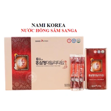 Nước hồng sâm SangA cho người lớn Hàn Quốc 30 gói - Korea Red Ginseng, giảm còn 450k