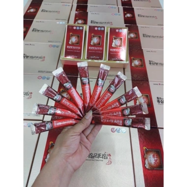 Nước hồng sâm SangA cho người lớn Hàn Quốc 30 gói - Korea Red Ginseng, giảm còn 450k