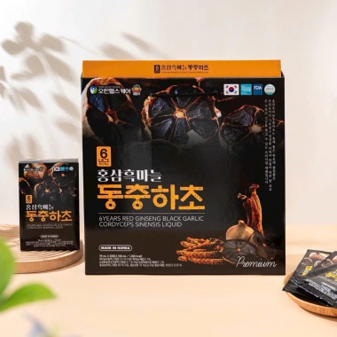 Nước Hồng Sâm Tỏi Đen Đông Trùng Hạ Thảo Hàn Quốc - Giá ưu đãi 329.000₫, tăng sức khỏe 2 Nước Hồng Sâm Tỏi Đen Đông Trùng Hạ Thảo Hàn Quốc - Giá ưu đãi 329.000₫, tăng sức khỏe 2