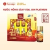 Nước Hồng Sâm Vital Gin Gold 6 chai 100ml - Giá 305.000đ, tặng 1 hộp yến 6 hũ 9