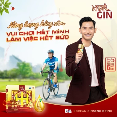 Nước hồng sâm Vital Gin Platinum nhập khẩu Hàn Quốc 6x100ml, tặng yến 6 hũ, giá 330.000 VND 4