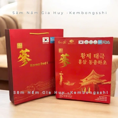 Nước Hồng Sâm Vua KING - Sâm Cao Cấp, Đông Trùng Hàn Quốc, Tăng Sức Đề Kháng, Giá Ưu Đãi 479k