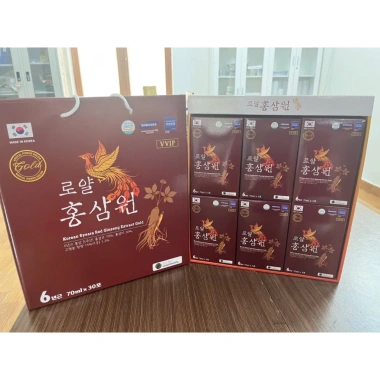 Nước hồng sâm Won Royal Samjin Health Hàn Quốc 30 gói 70ml - Giá 80.000, chính hãng
