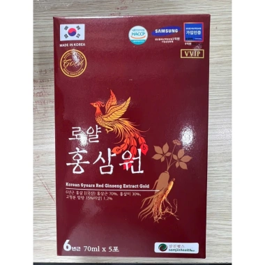 Nước hồng sâm Won Royal Samjin Health Hàn Quốc 30 gói 70ml - Giá 80.000, chính hãng