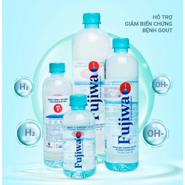 Nước Ion Kiềm Fujiwa 300ml 24 chai – Giảm trào ngược dạ dày, hỗ trợ sức khỏe Nhật Bản – 97.650₫