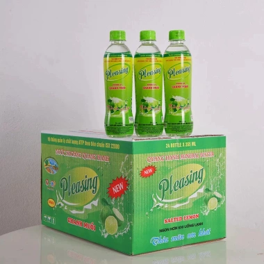 Nước khoáng chanh muối Quang Hanh 355ml - Giải khát, bù nước, chống mệt mỏi, giá chỉ 50.000đ