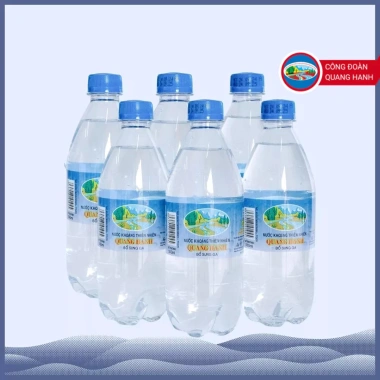 Nước khoáng chanh muối Quang Hanh 355ml - Giải khát, bù nước, chống mệt mỏi, giá chỉ 50.000đ