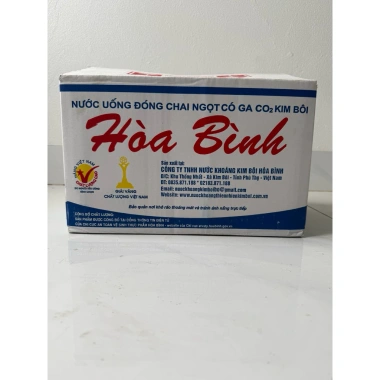 Nước khoáng ngọt Ga 500ml - 5 chai/1 thùng 24 chai, giảm còn 45.000đ 6
