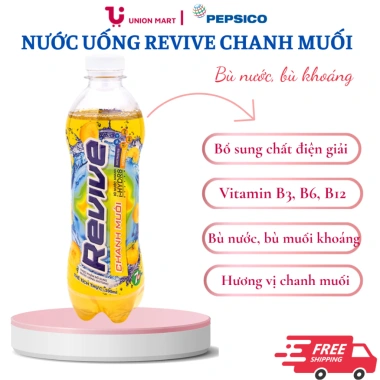 Nước khoáng Revive bù điện giải chanh muối - Vitamin B3 B6 B12, năng lượng, giá 35.100₫ 2 Nước khoáng Revive bù điện giải chanh muối - Vitamin B3 B6 B12, năng lượng, giá 35.100₫ 2