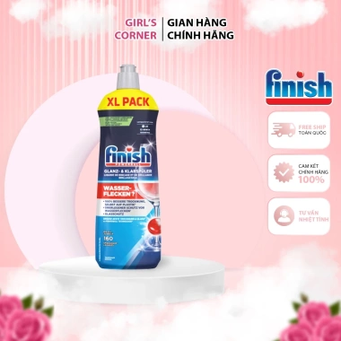 Nước Làm Bóng Chén Bát Finish Rinse & Shine 800ml Hương Chanh Đức Giá ưu đãi 175.000₫