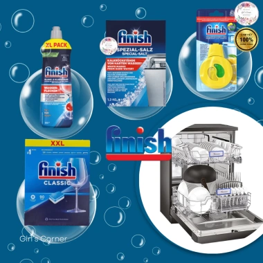 Nước Làm Bóng Chén Bát Finish Rinse & Shine 800ml Hương Chanh Đức Giá ưu đãi 175.000₫