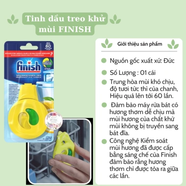 Nước làm bóng Finish 500ml - Ly tách sáng bóng, khô nhanh gấp 2 lần, chỉ 175k 5