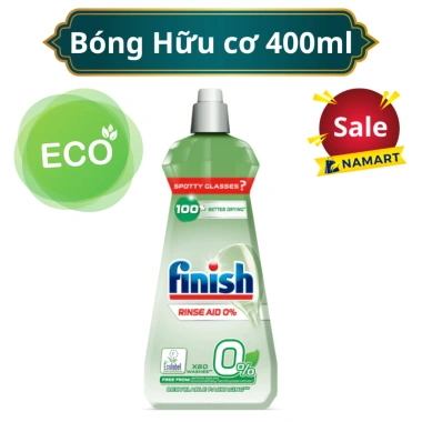 Nước làm bóng Finish 800ml cho máy rửa bát - Giảm 17% chỉ 175.000₫, đánh bóng sáng bóng 5