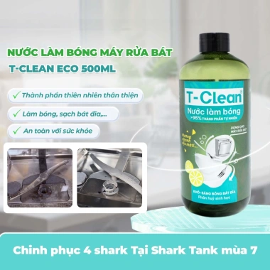 Nước làm bọng T-Clean 500ml - Tự nhiên, an toàn, sạch bọng, giá 82.000đ