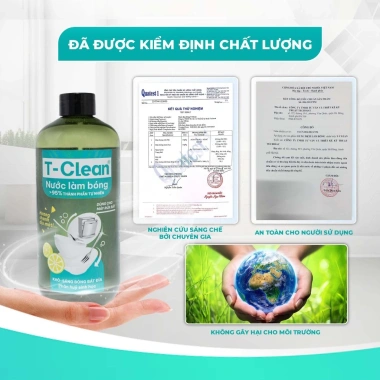 Nước làm bọng T-Clean 500ml - Tự nhiên, an toàn, sạch bọng, giá 82.000đ 2