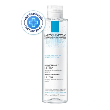 Nước làm sạch và tẩy trang La Roche-Posay Micellar Ultra Sensitive 200ml Giá 432.000đ giảm từ 557.280đ
