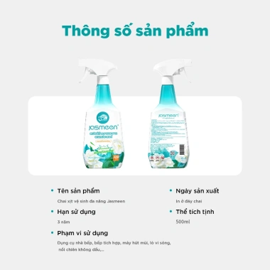 Nước lau chùi đa năng JASMEEN 500ml - Vệ sinh vết bẩn cứng đầu tường sàn, bếp ga, lưới hút mùi, xoong nồi, chảo - 110k 8 Nước lau chùi đa năng JASMEEN 500ml - Vệ sinh vết bẩn cứng đầu tường sàn, bếp ga, lưới hút mùi, xoong nồi, chảo - 110k 8