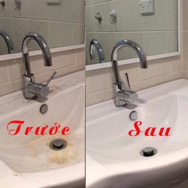 Nước lau gạch đa năng, giá 109.000đ, tẩy cặn bẩn, rêu, vết ố trên gạch đỏ, men, sứ