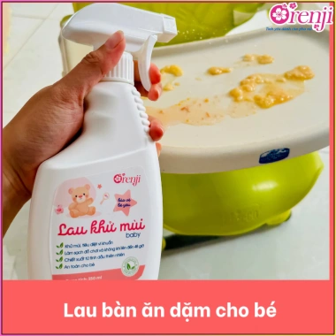 Nước lau khử mùi, khử khuẩn Orenji 350ml - Vệ sinh đồ chơi và đồ dùng bé, xịt rửa tay khô, giảm còn 80.000đ 4