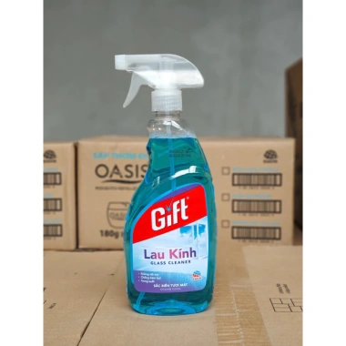 Nước lau kính Gift 540ml - Sắc biển tươi mát, làm sạch nhanh, giá ưu đãi 28.224 VND 3
