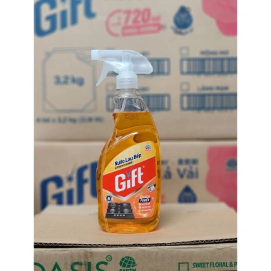 Nước lau kính Gift 540ml - Sắc biển tươi mát, làm sạch nhanh, giá ưu đãi 28.224 VND 6