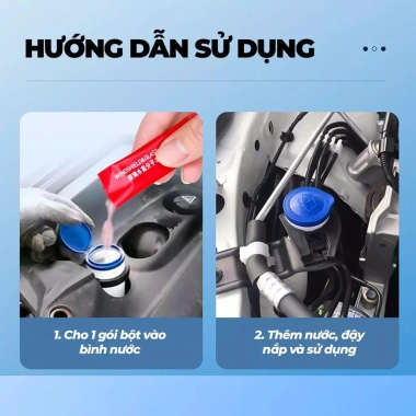 Nước Lau Kính LIBITU - Sạch Nhanh, Không Vệt, Bảo Dưỡng Gạt Mưa Mượt Êm, Giá Rẻ 29.000 VND