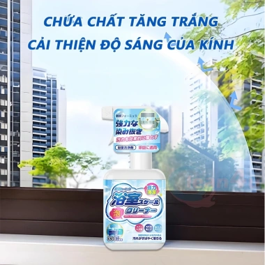 Nước Lau Kính Nhật Bản - Tẩy Cặn Canxi, Vệ Sinh Kính, Gương, Vách Tắm, Giá 75.000 (Giảm 15%) 5
