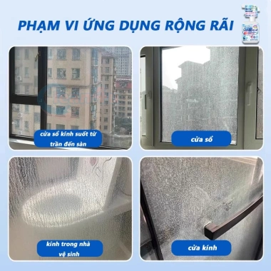 Nước Lau Kính Nhật Bản - Tẩy Cặn Canxi, Vệ Sinh Kính, Gương, Vách Tắm, Giá 75.000 (Giảm 15%) 6
