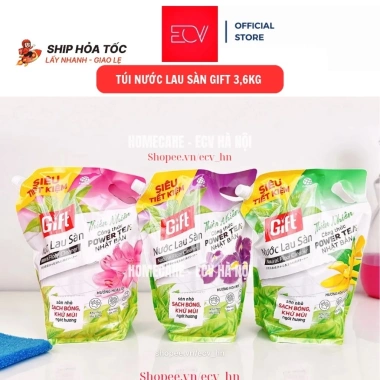 Nước Lau Sàn 3.6kg Hương Ylang Lyly Iris Giá ưu đãi 95.000 đồng